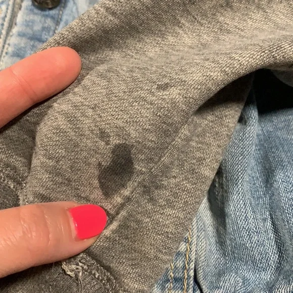 Cool Kid, VIGOSS, patchy, denim hoodie!! - Picture 11 of 13